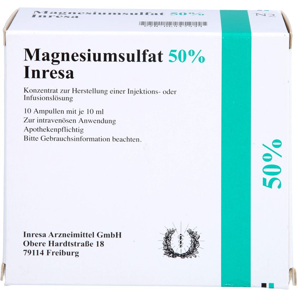 Magnesiumsulfat 50 % Inresa