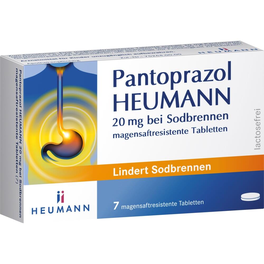 Pantoprazol Heumann 20 mg bei Sodbrennen