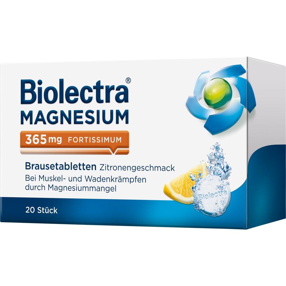 Biolectra Magnesium 365 mg fortissimum Zitrone
