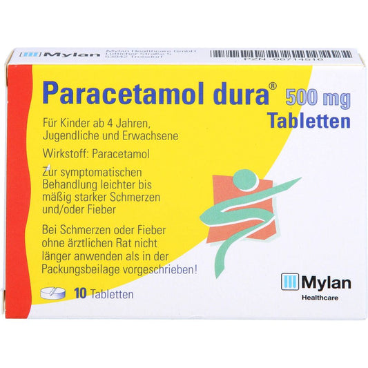 Paracetamol dura 500 mg