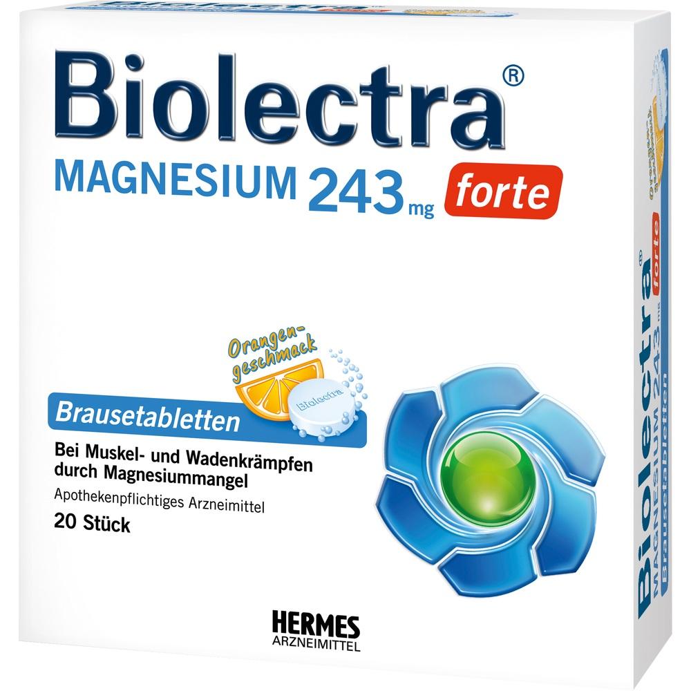 Biolectra Magnesium 243 mg forte Orangengeschmack