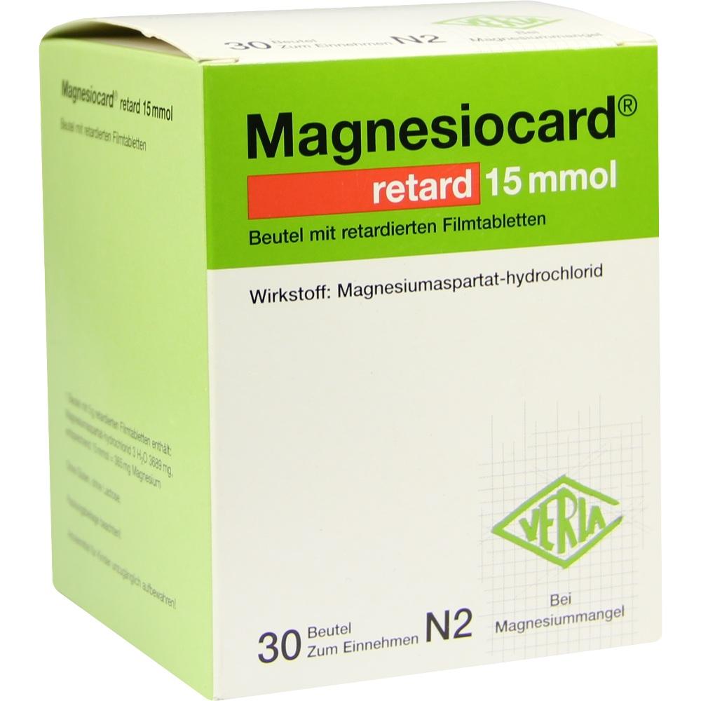 Magnesiocard retard 15 mmol
