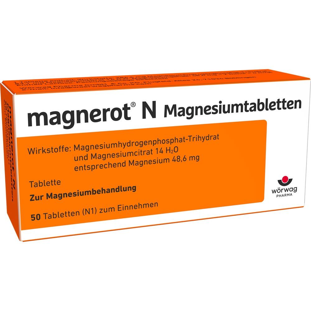Magnerot N Magnesiumtabletten