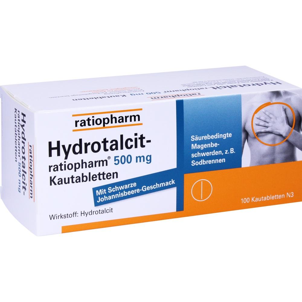Hydrotalcit-ratiopharm 500 mg