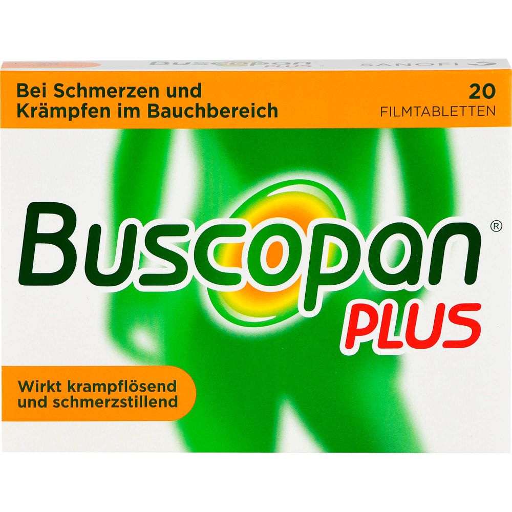 Buscopan plus 10 mg/500 mg