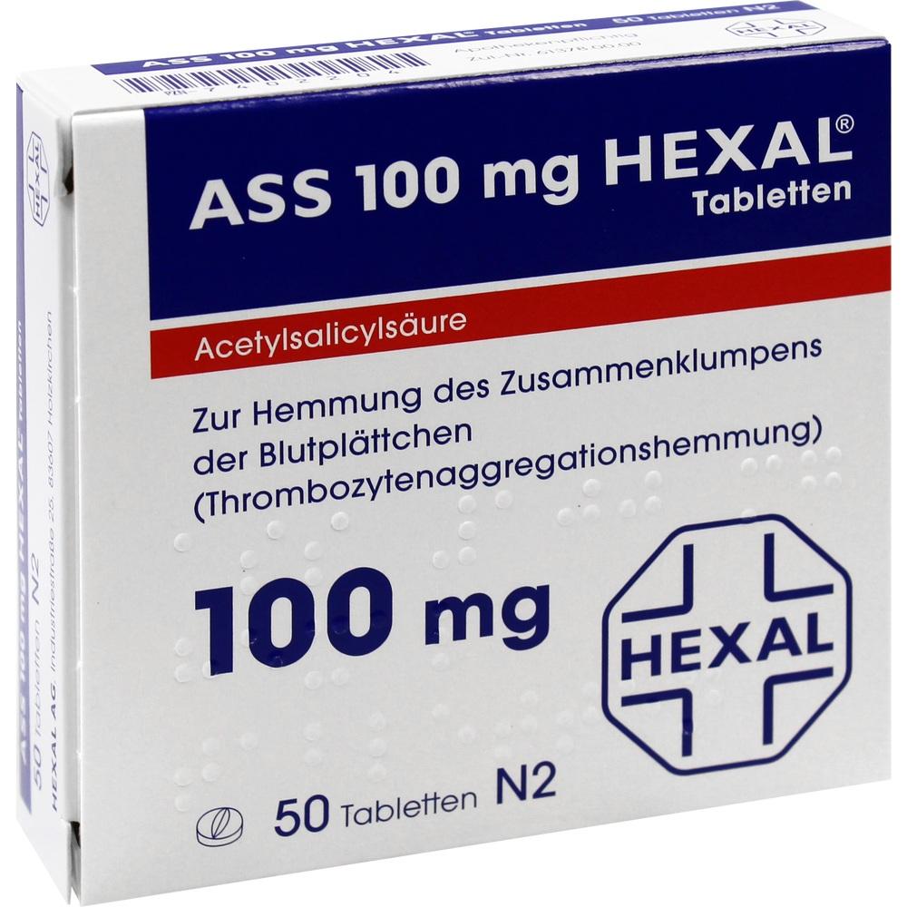 ASS 100 mg HEXAL