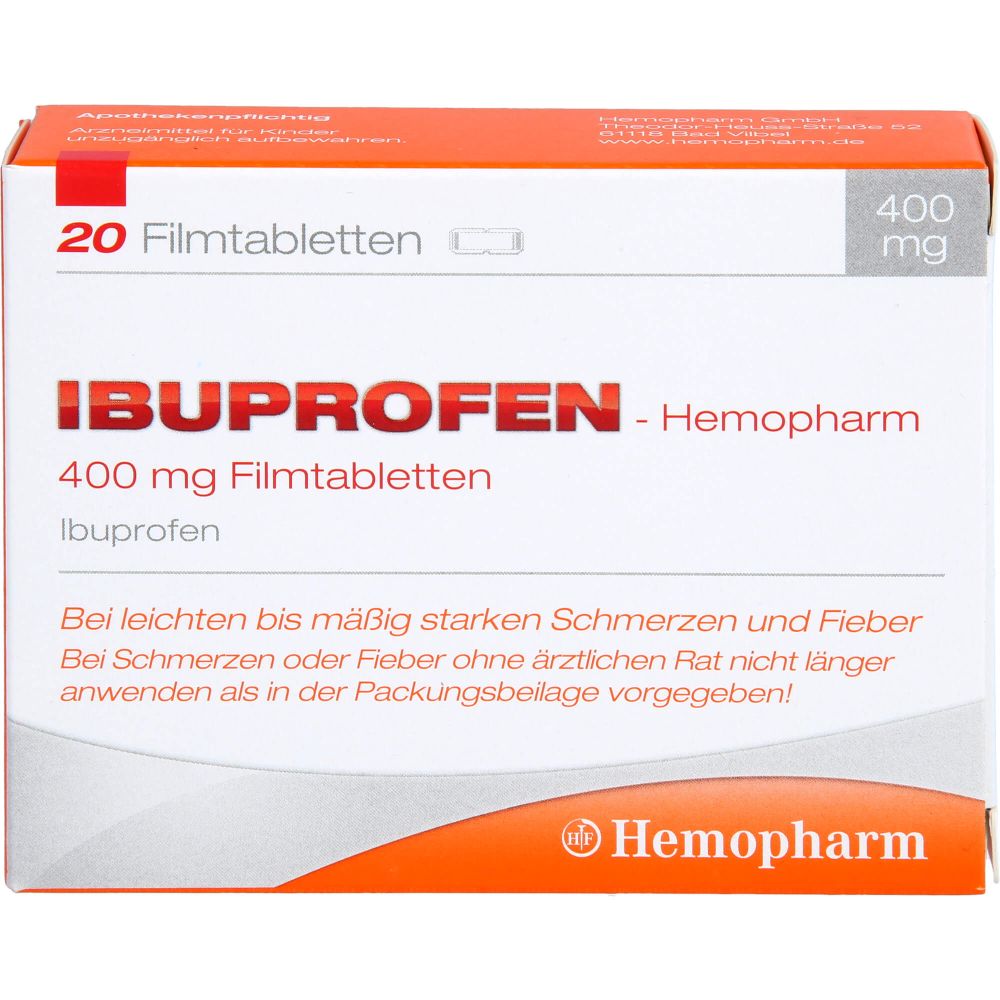 Ibuprofen-Hemopharm 400 mg