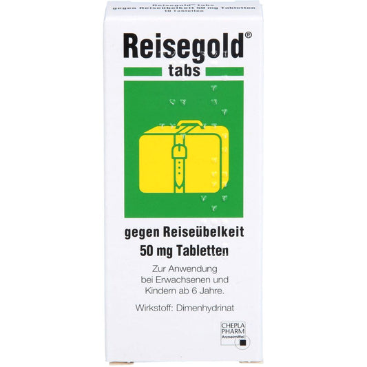 Reisegold tabs gegen Reiseübelkeit