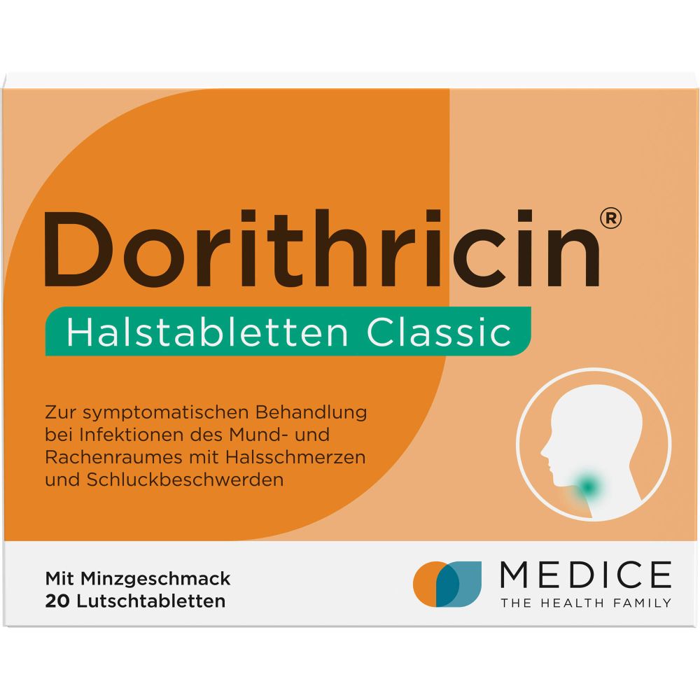 Dorithricin Halstabletten Classic 0,5 mg/1,0 mg/1,5 mg