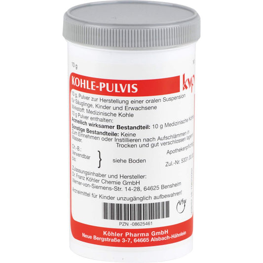 Kohle-Pulvis