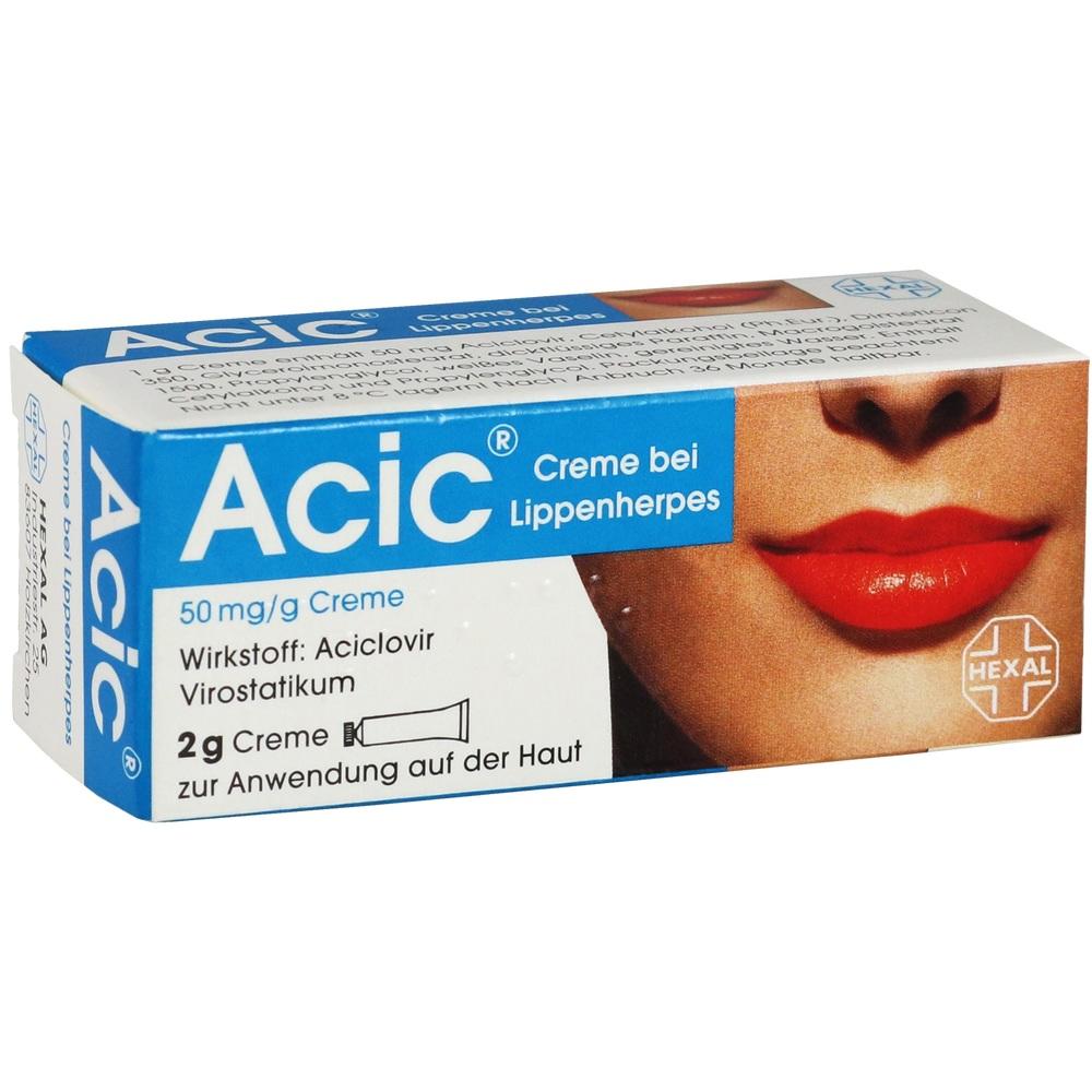 Acic bei Lippenherpes