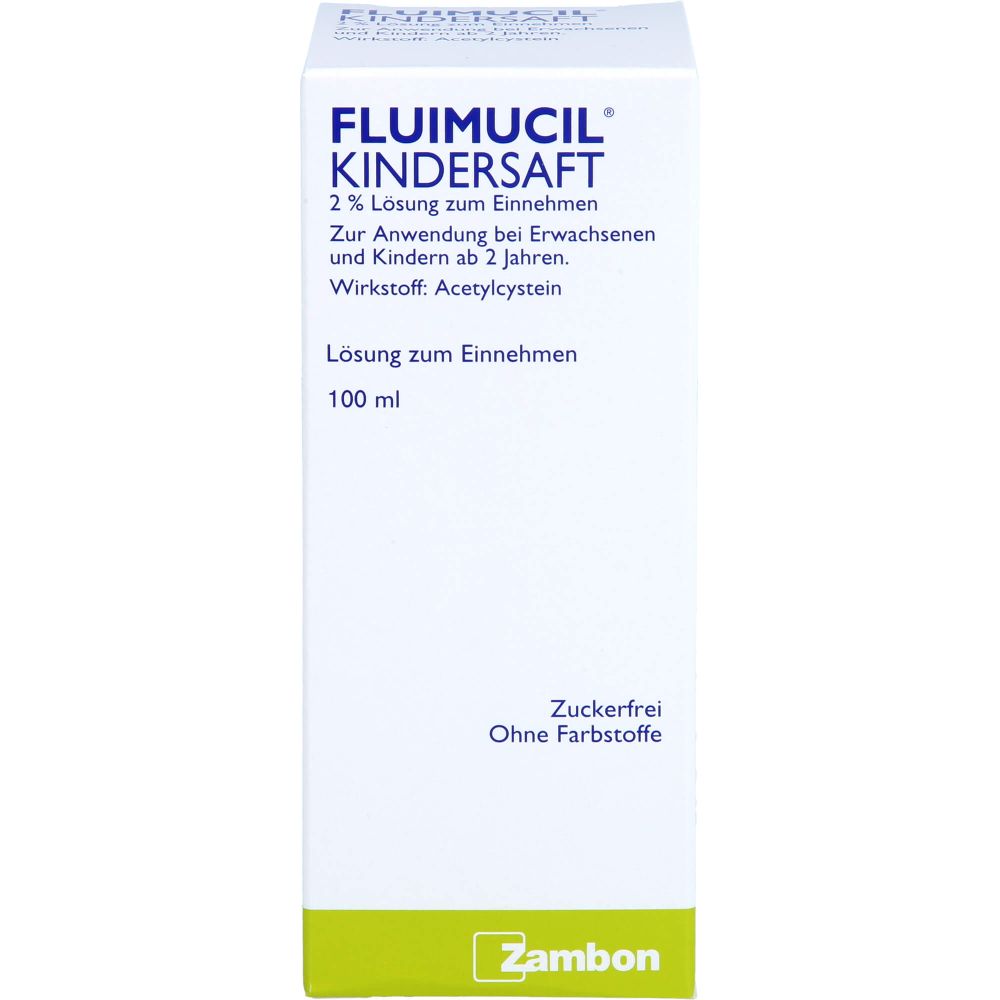 Fluimucil Kindersaft 2 %