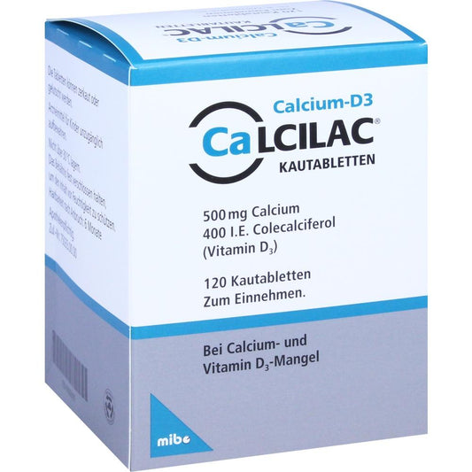 Calcilac 500 mg/400 I.E.