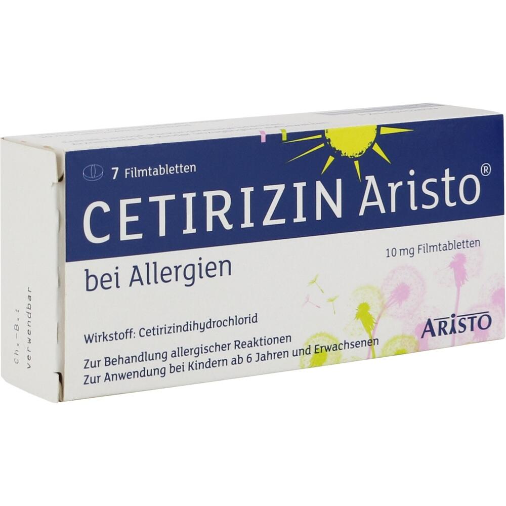 Cetirizin Aristo bei Allergien 10 mg