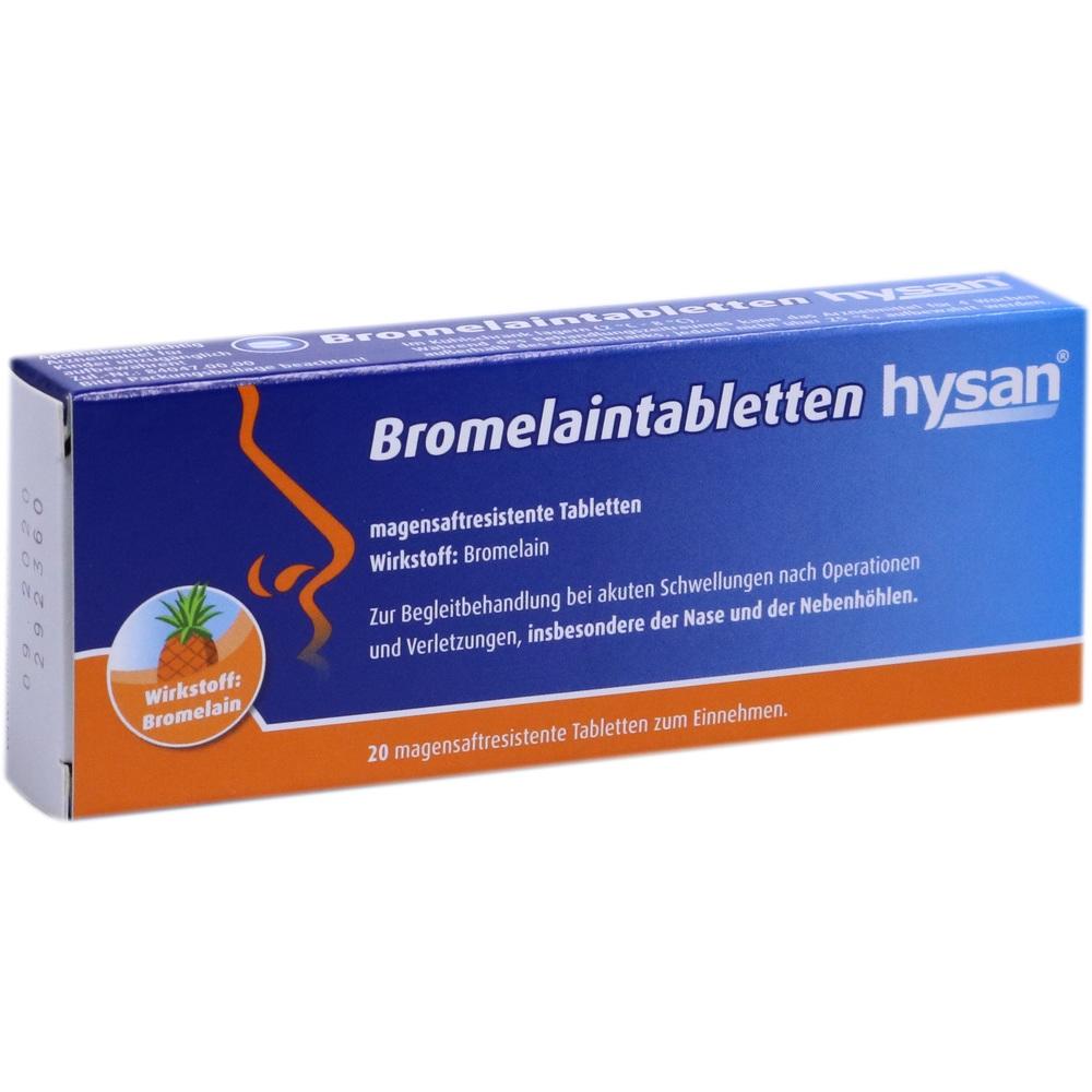 Bromelaintabletten hysan
