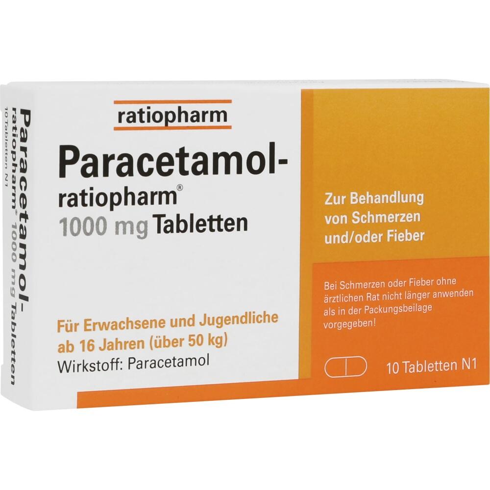 Paracetamol-ratiopharm 1000 mg