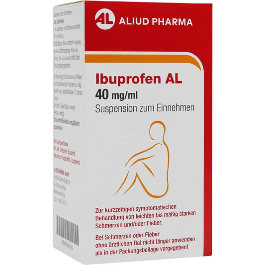 Ibuprofen AL 40 mg/ml Suspension zum Einnehmen