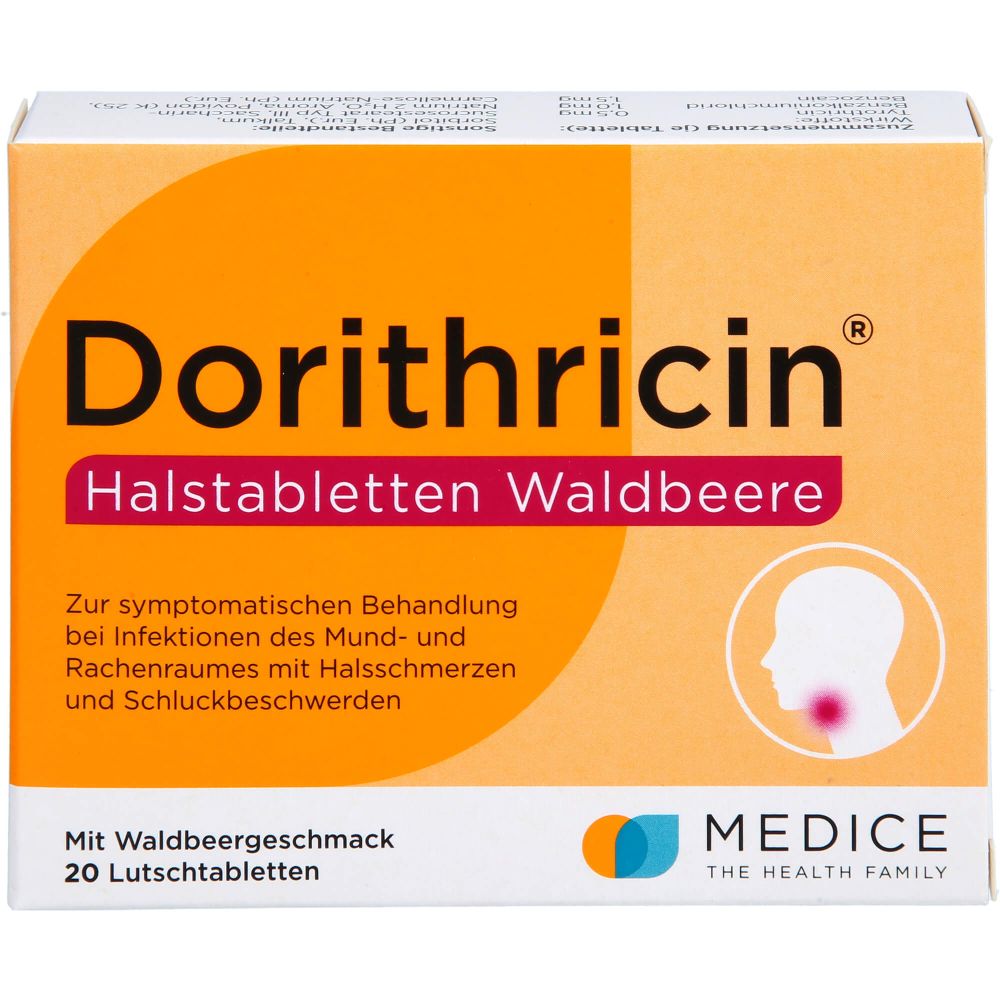 Dorithricin Halstabletten Waldbeere 0,5 mg/1,0 mg/1,5 mg