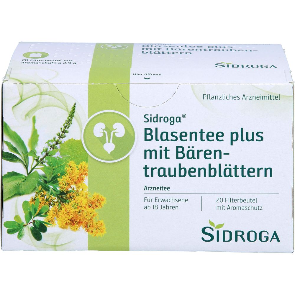 Sidroga Blasentee plus mit Bärentraubenblättern