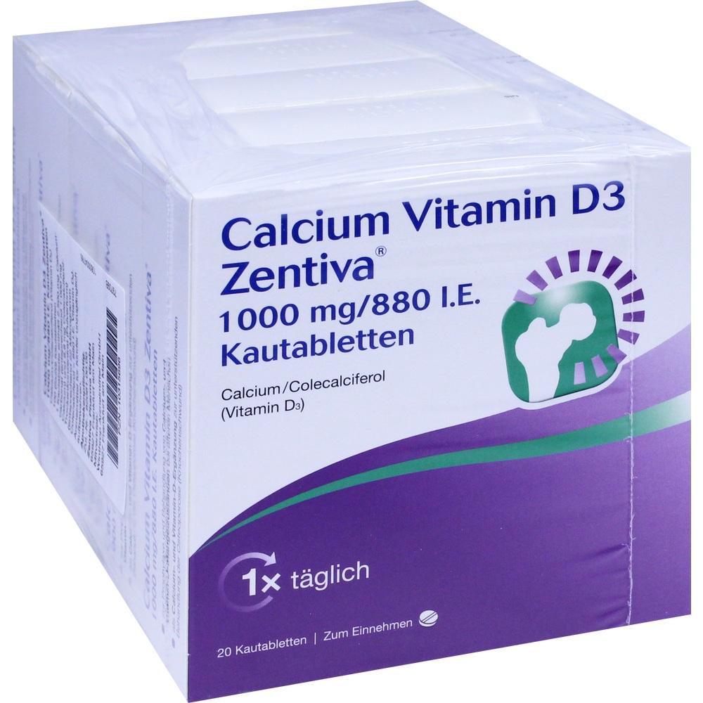 Calcium Vitamin D3 Zentiva 1000 mg/880 I.E.