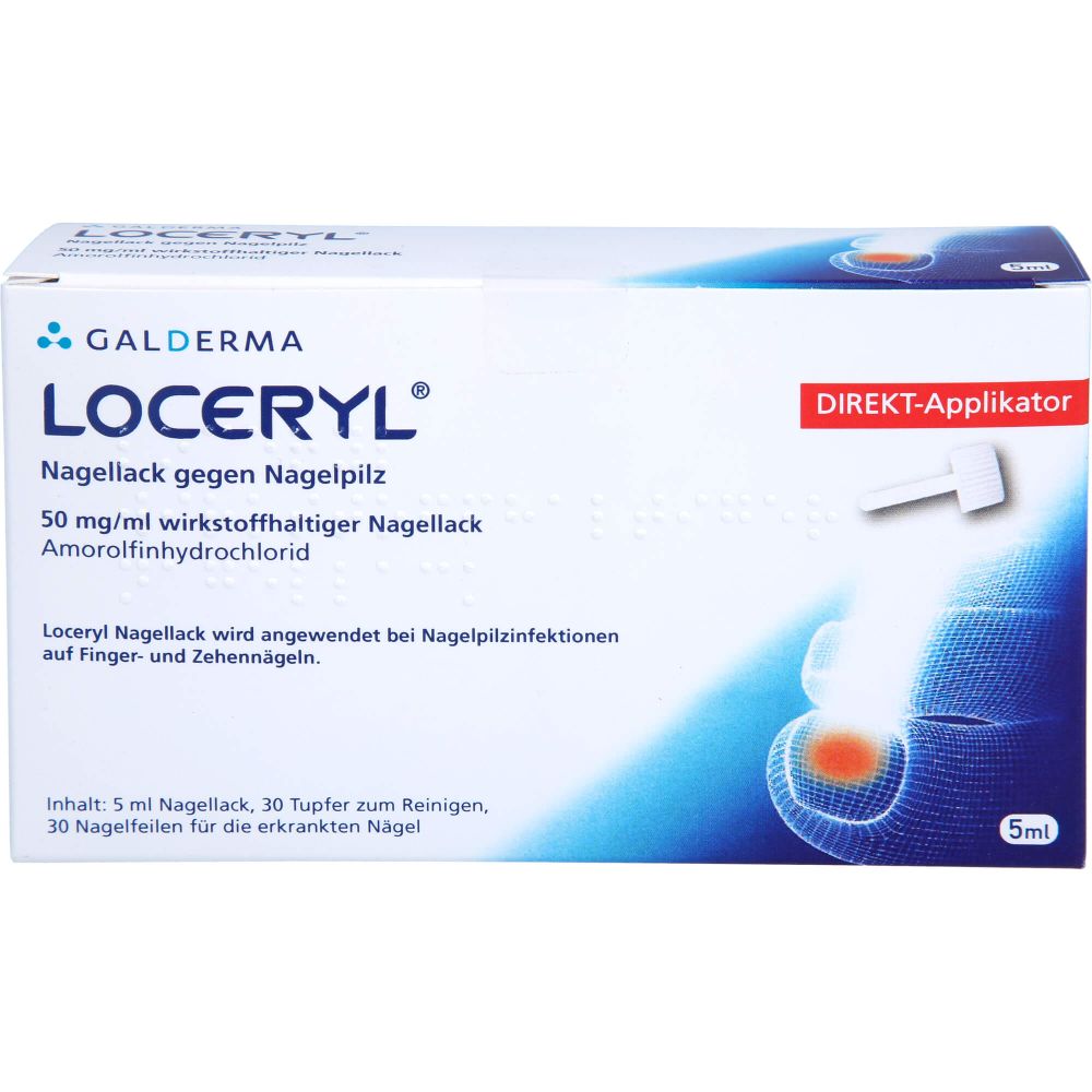 Loceryl gegen Nagelpilz