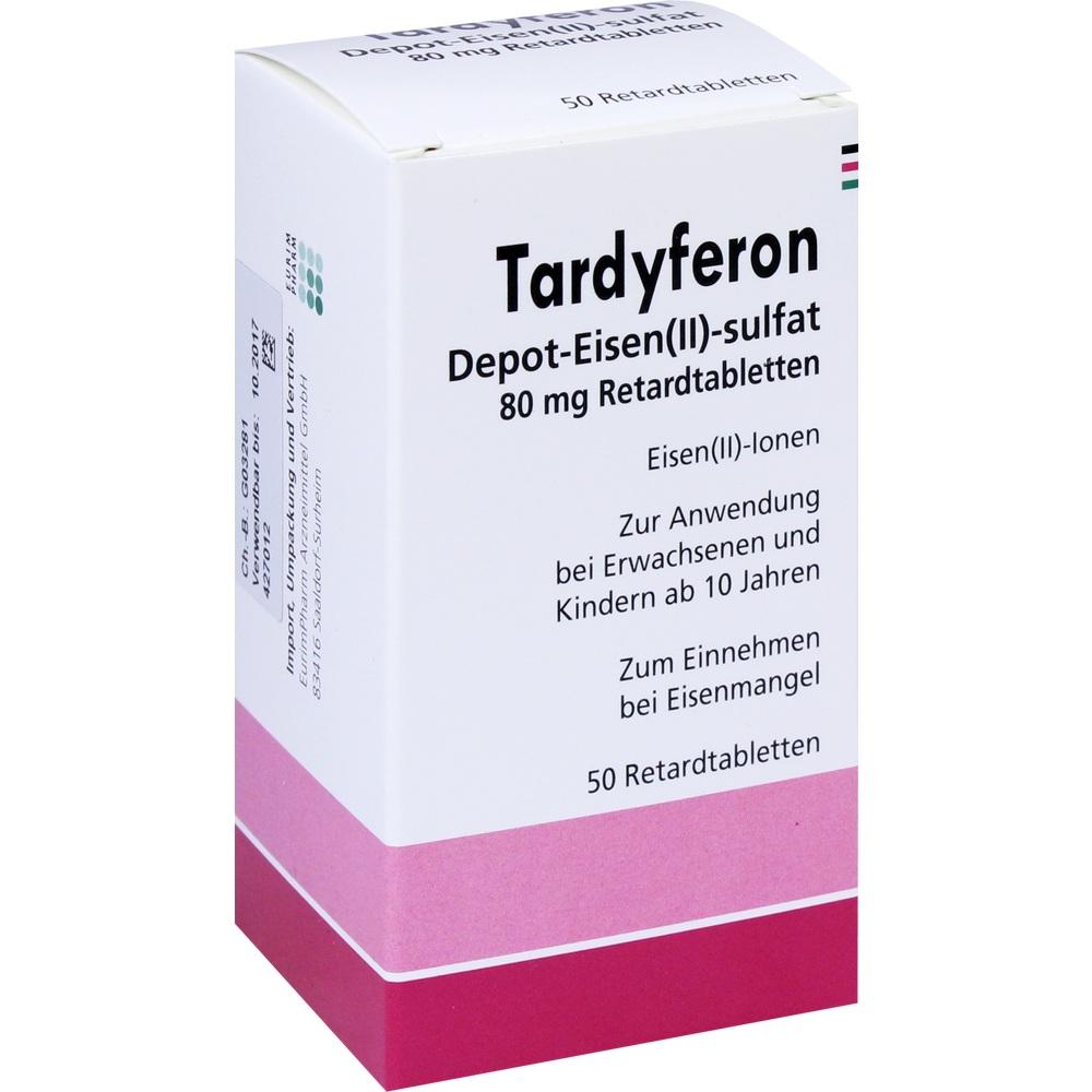Tardyferon Depot-Eisen(II)-sulfat 80 mg