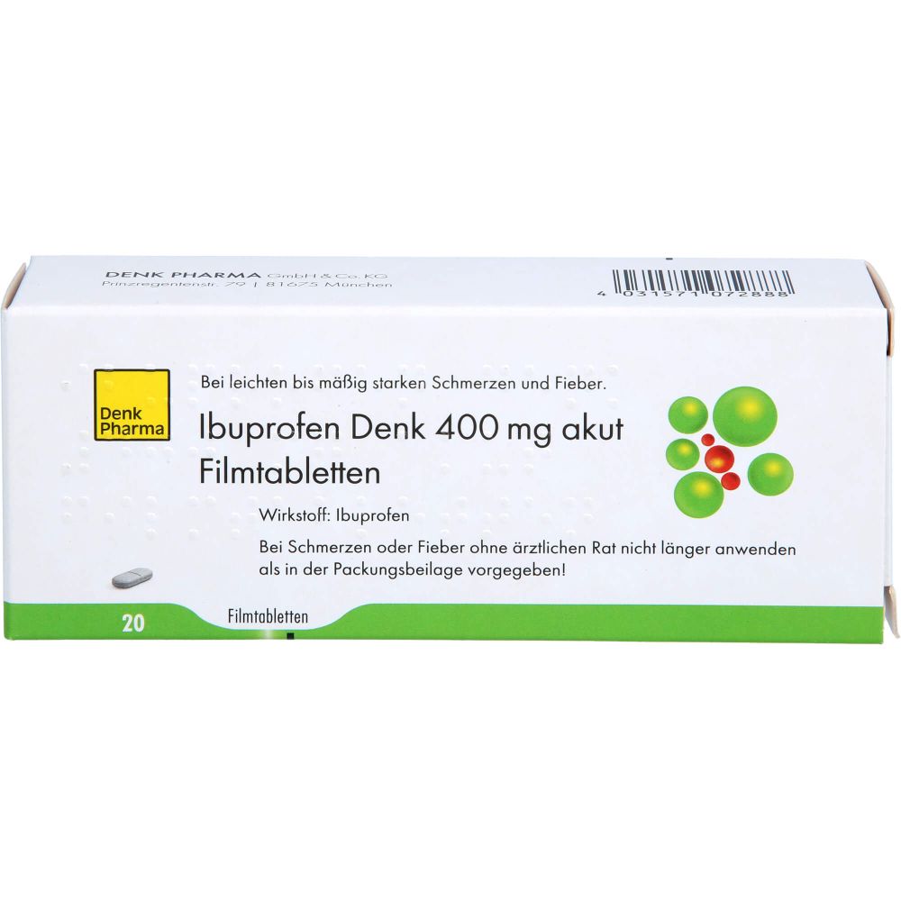 Ibuprofen Denk 400 mg akut