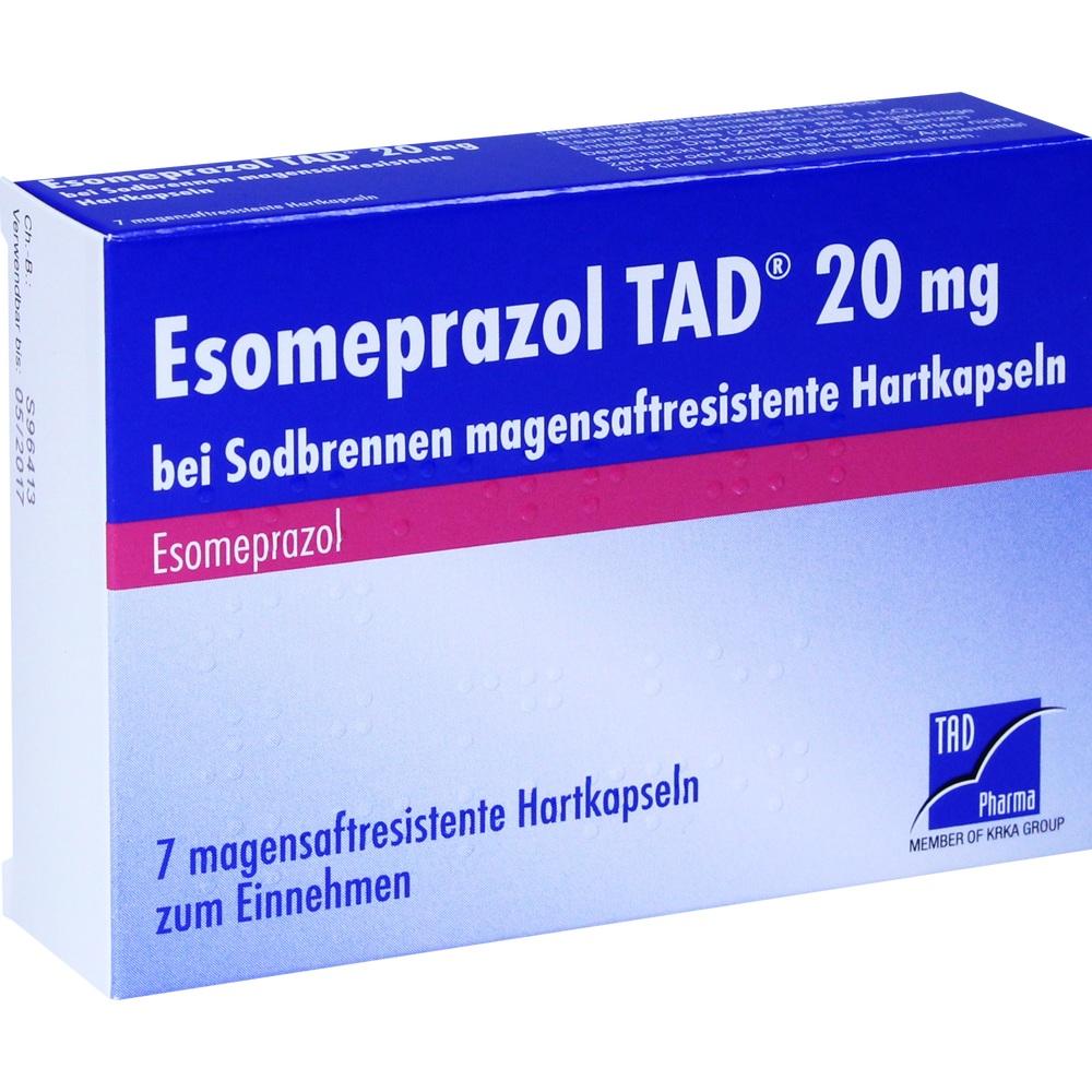 Esomeprazol TAD 20 mg bei Sodbrennen