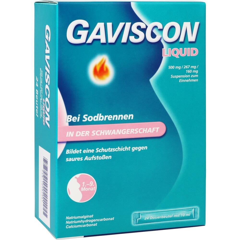 Gaviscon Liquid 500 mg/267 mg/160 mg im Beutel
