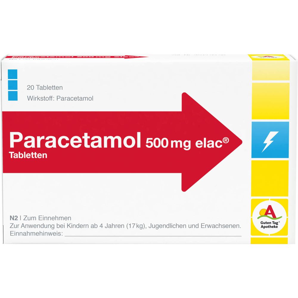 Paracetamol 500 mg elac