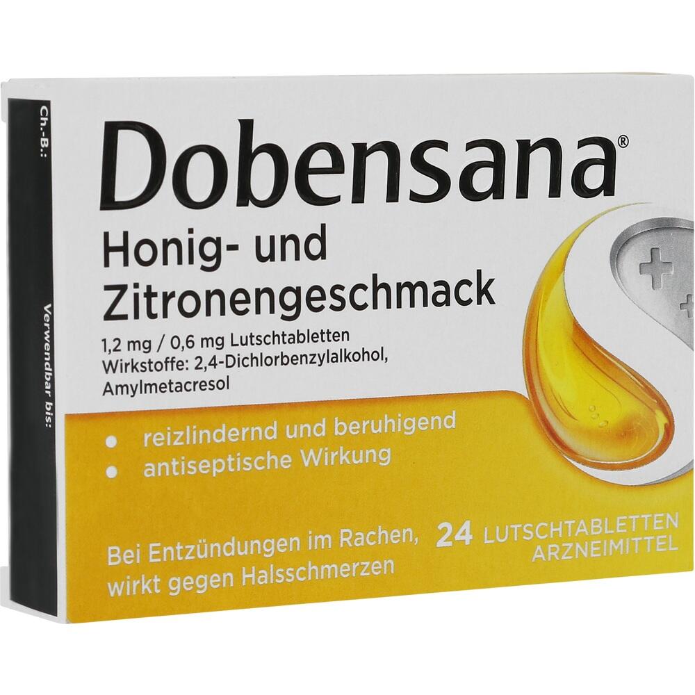 Dobensana Honig- und Zitronengeschmack 1,2 mg/0,6 mg