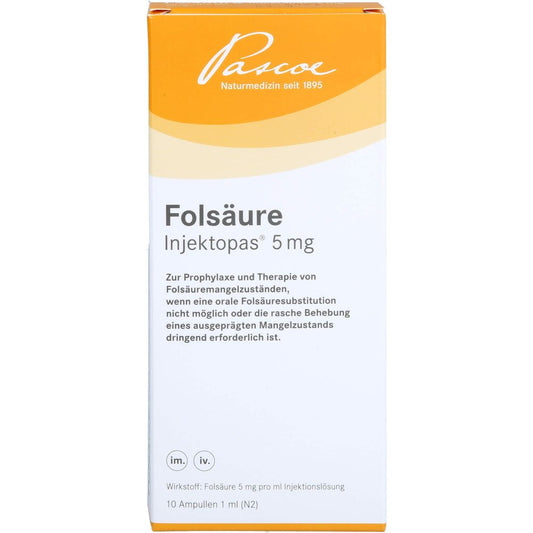 FOLSÄURE Injektopas 5 mg