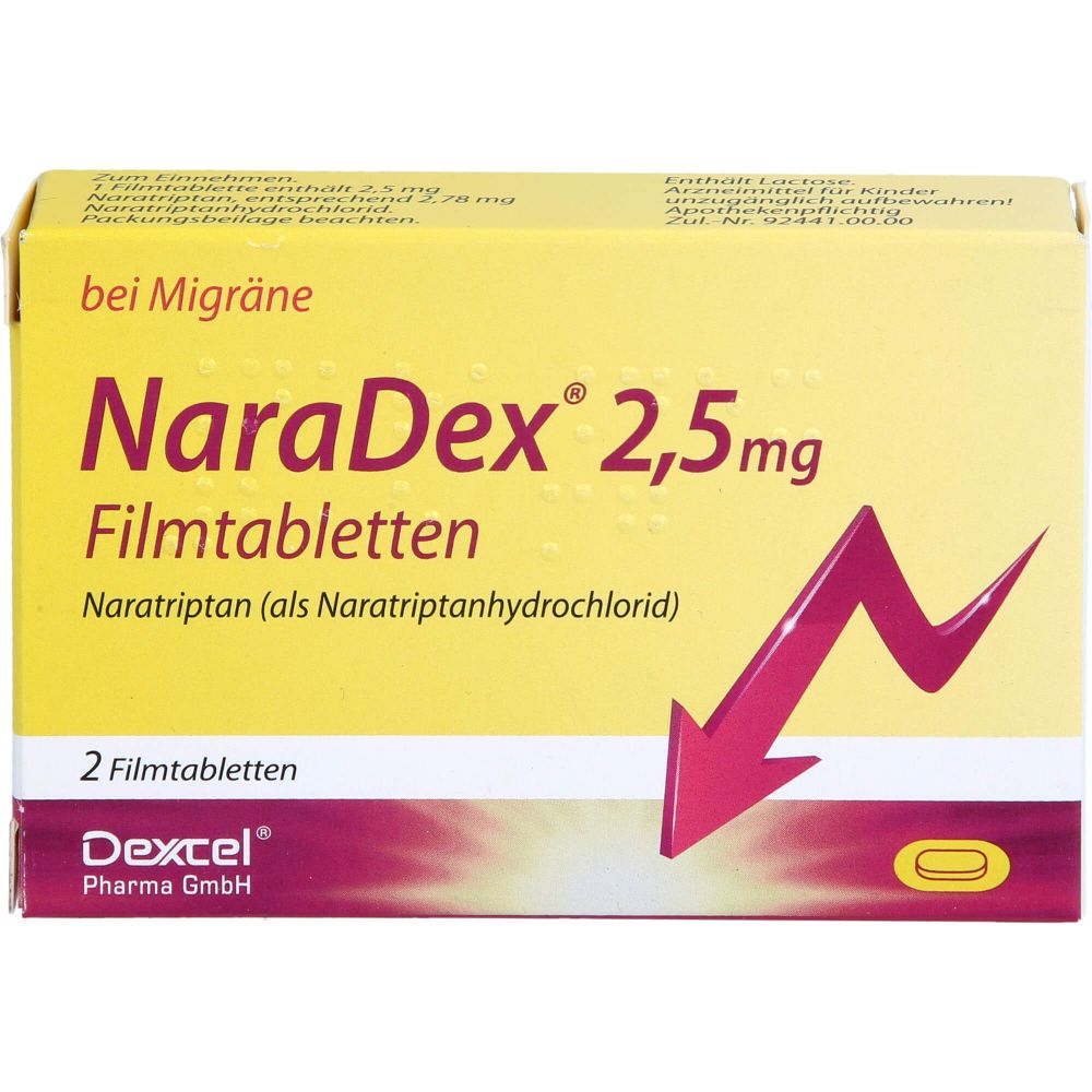 NaraDex 2,5 mg
