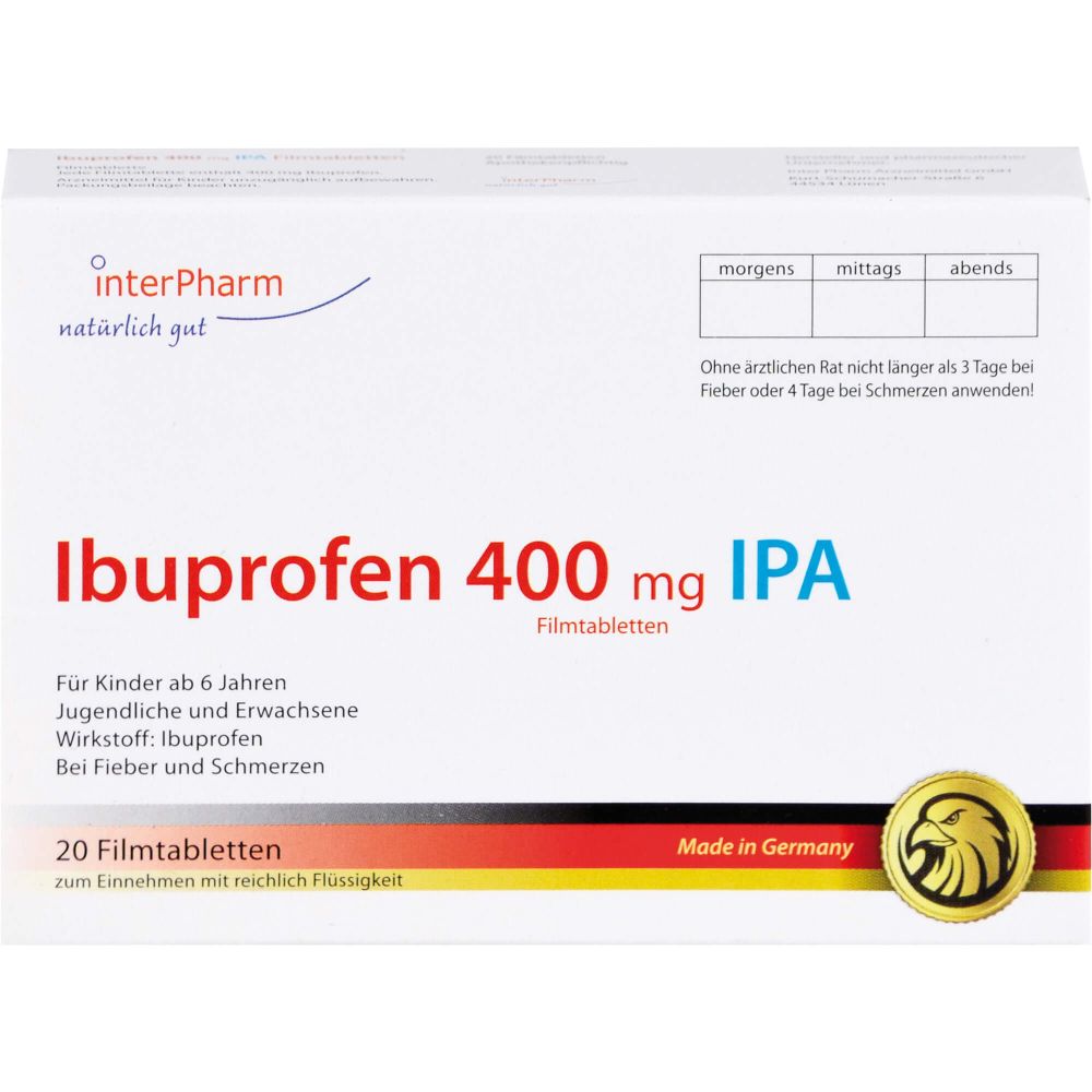 Ibuprofen 400 mg IPA
