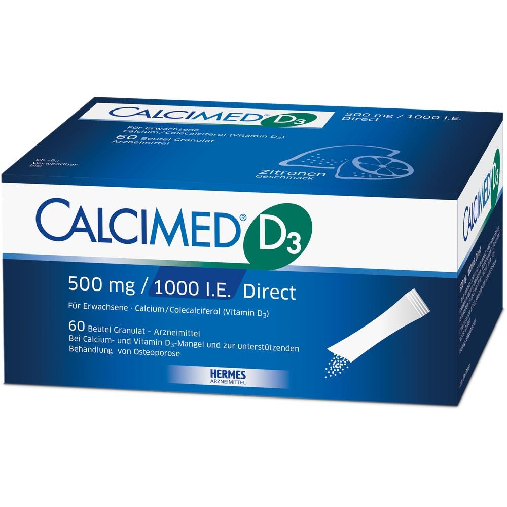 Calcimed D3 500 mg/1000 I.E. Direct