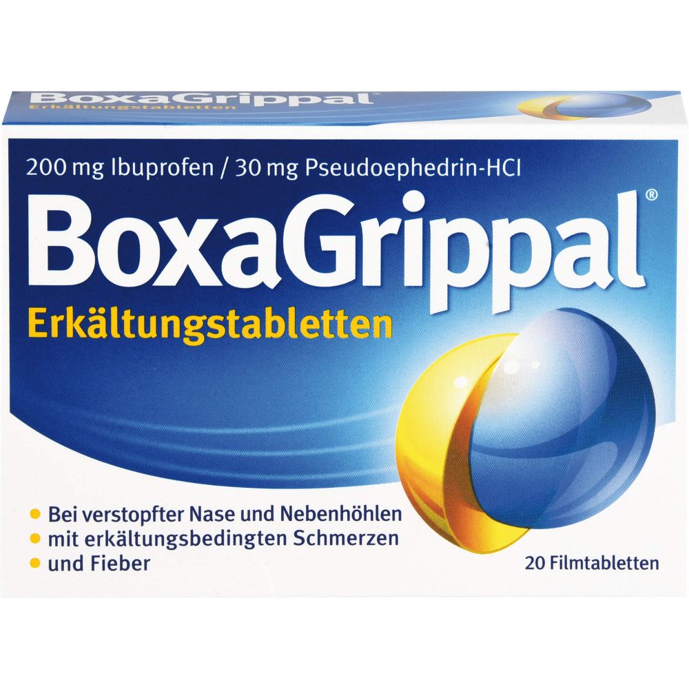 BoxaGrippal Erkältungstabletten 200 mg/30 mg