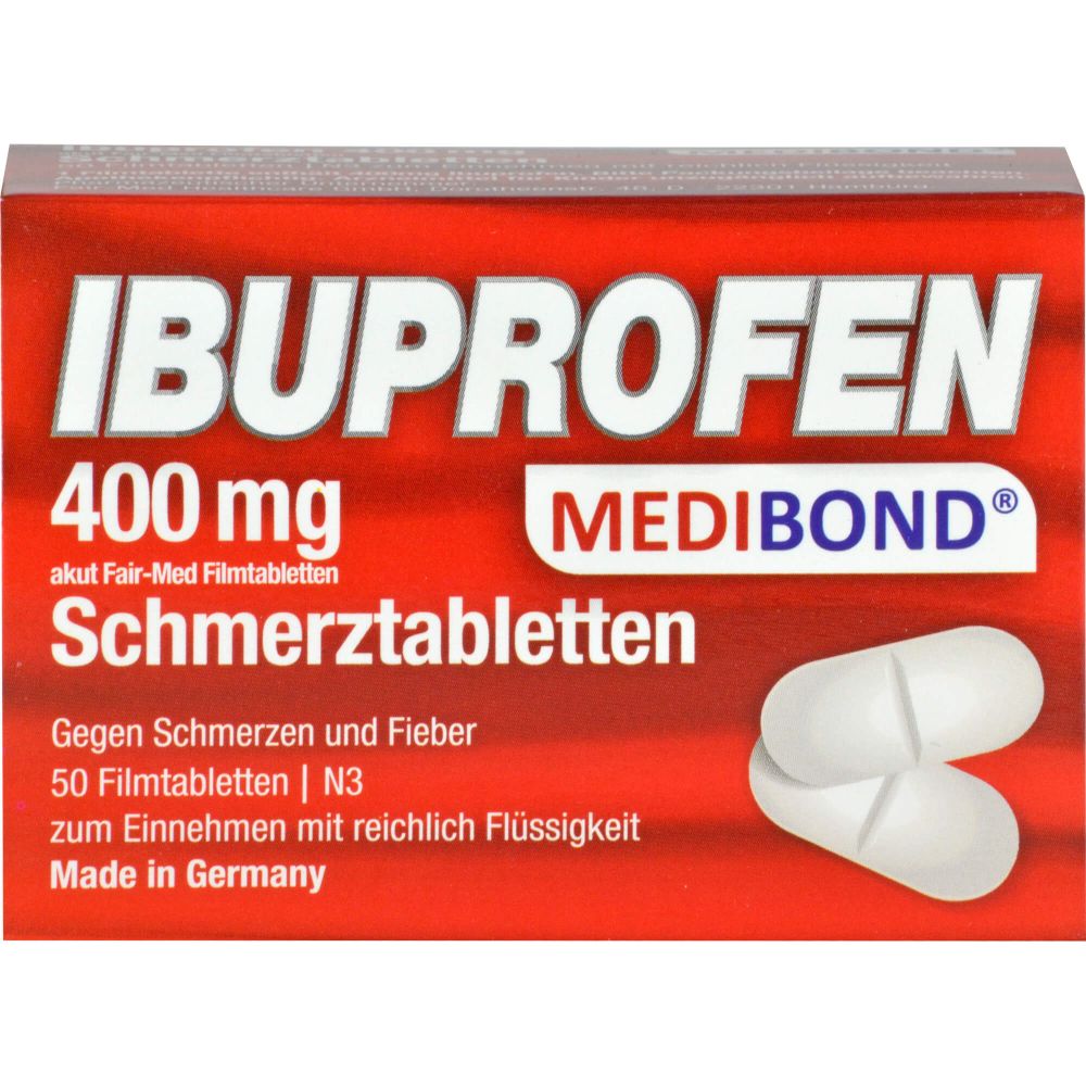 Ibuprofen 400 mg Medibond Schmerztabletten