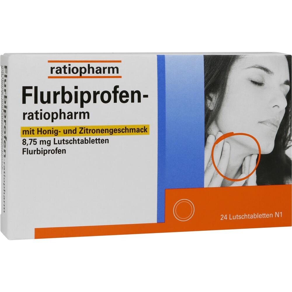 Flurbiprofen-ratiopharm mit Honig- und Zitronengeschmack 8,75 mg