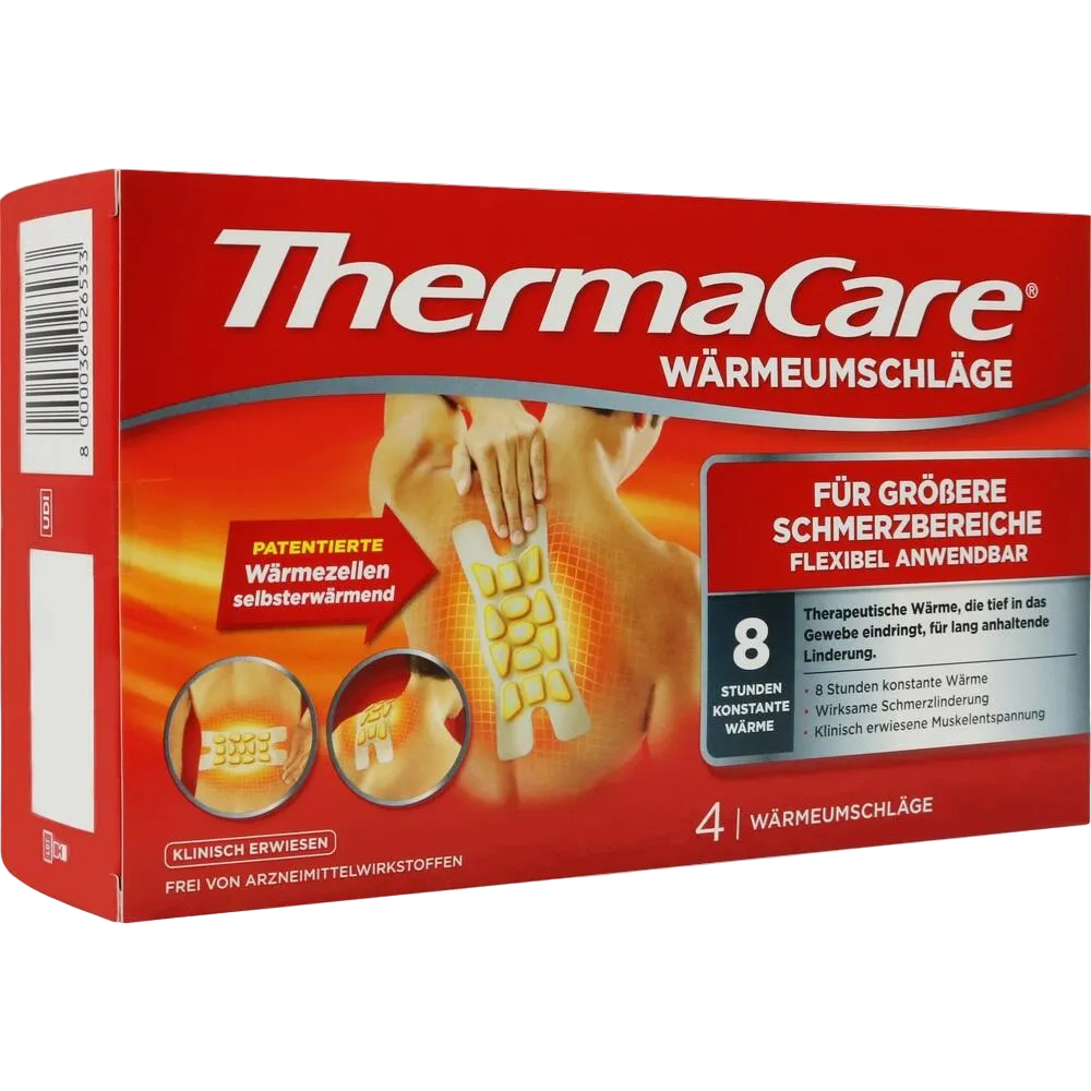 ThermaCare für größere Schmerzbereiche
