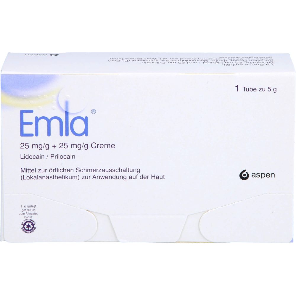EMLA 25 mg/g + 25 mg/g