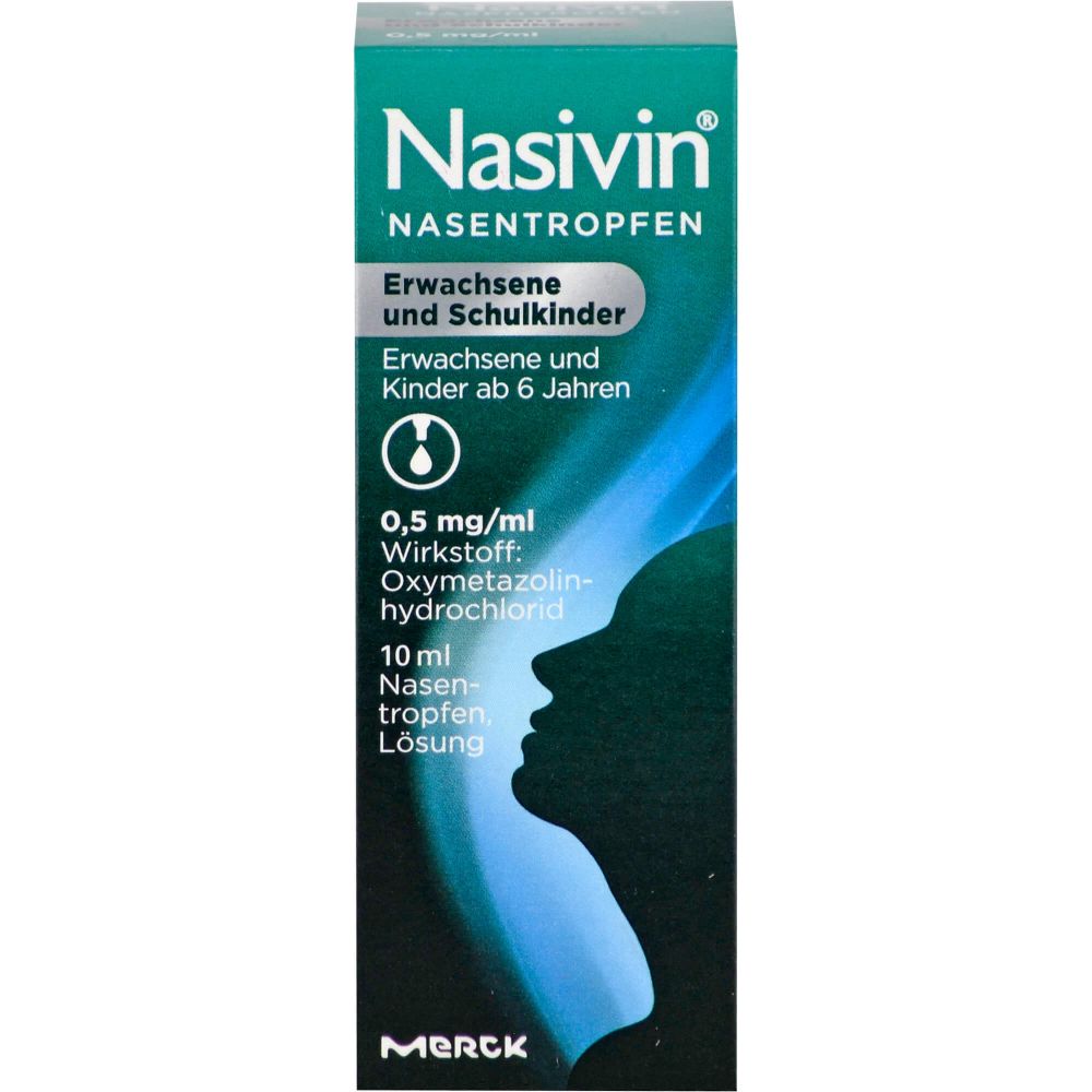 Nasivin Nasentropfen Erwachsene und Schulkinder
