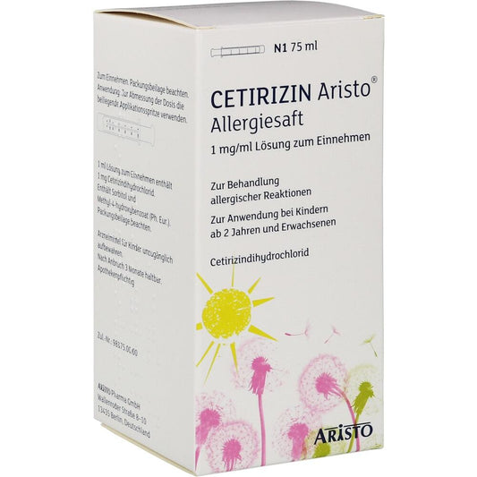 Cetirizin Aristo Allergiesaft 1 mg/ml