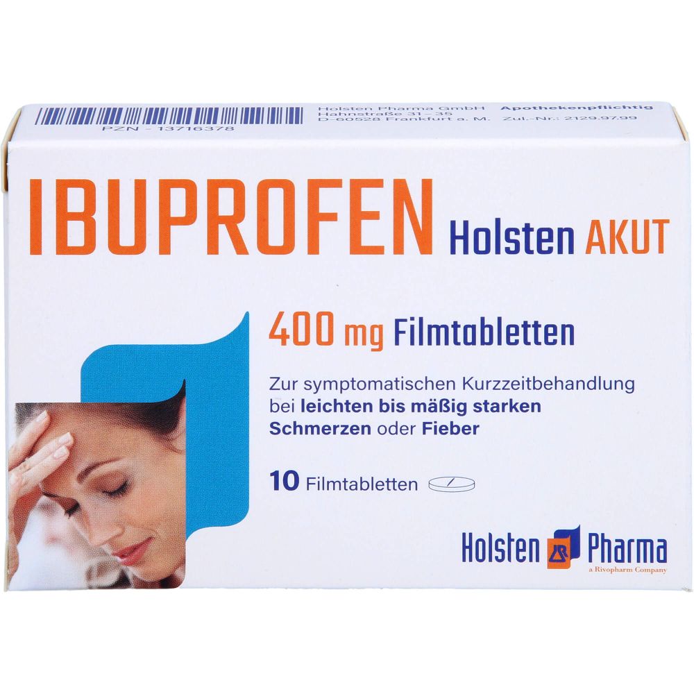 Ibuprofen Holsten akut 400 mg