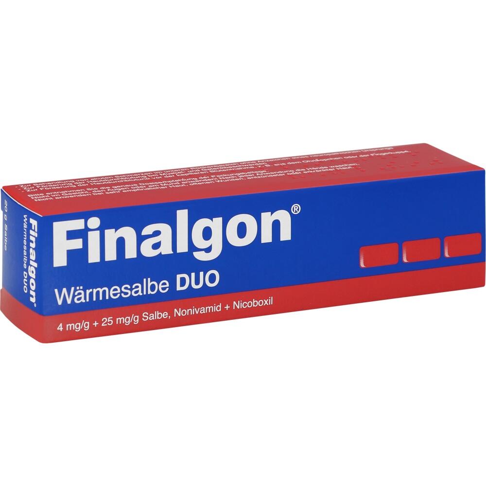 Finalgon Wärmesalbe DUO 4 mg/g + 25 mg/g