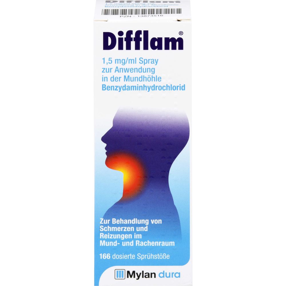 Difflam 1,5 mg/ml zur Anwendung in der Mundhöhle