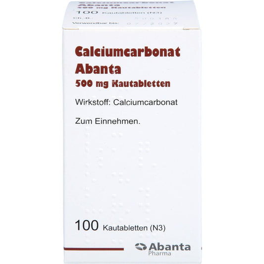 Calciumcarbonat Abanta 500 mg