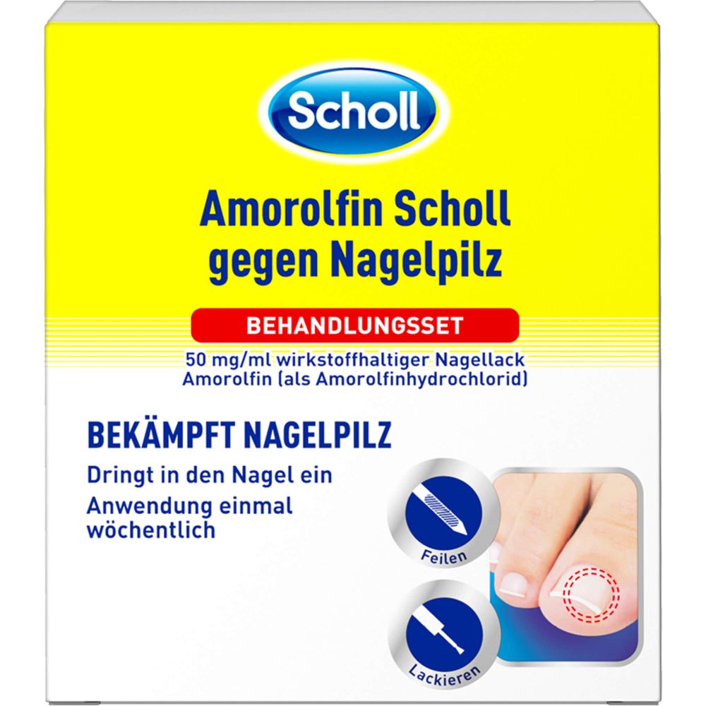 Amorolfin Scholl gegen Nagelpilz