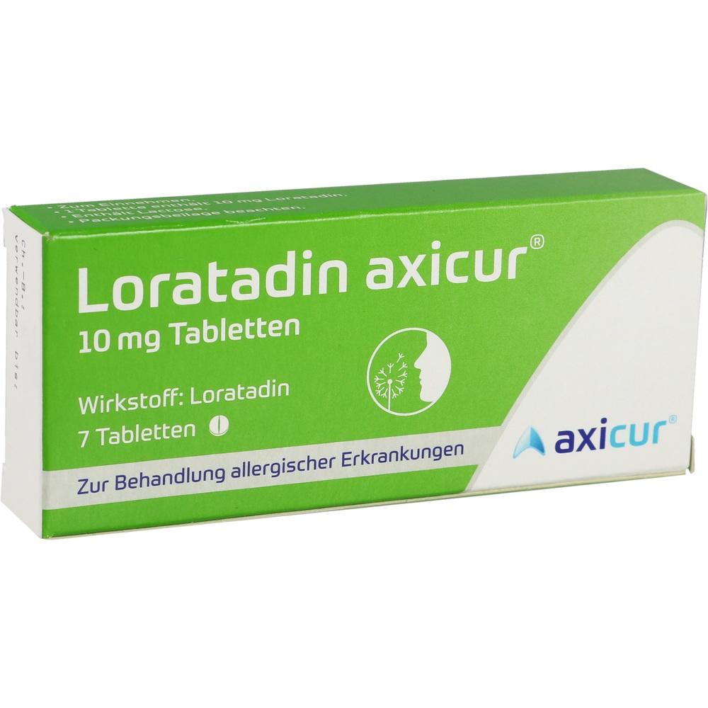 Loratadin axicur 10 mg