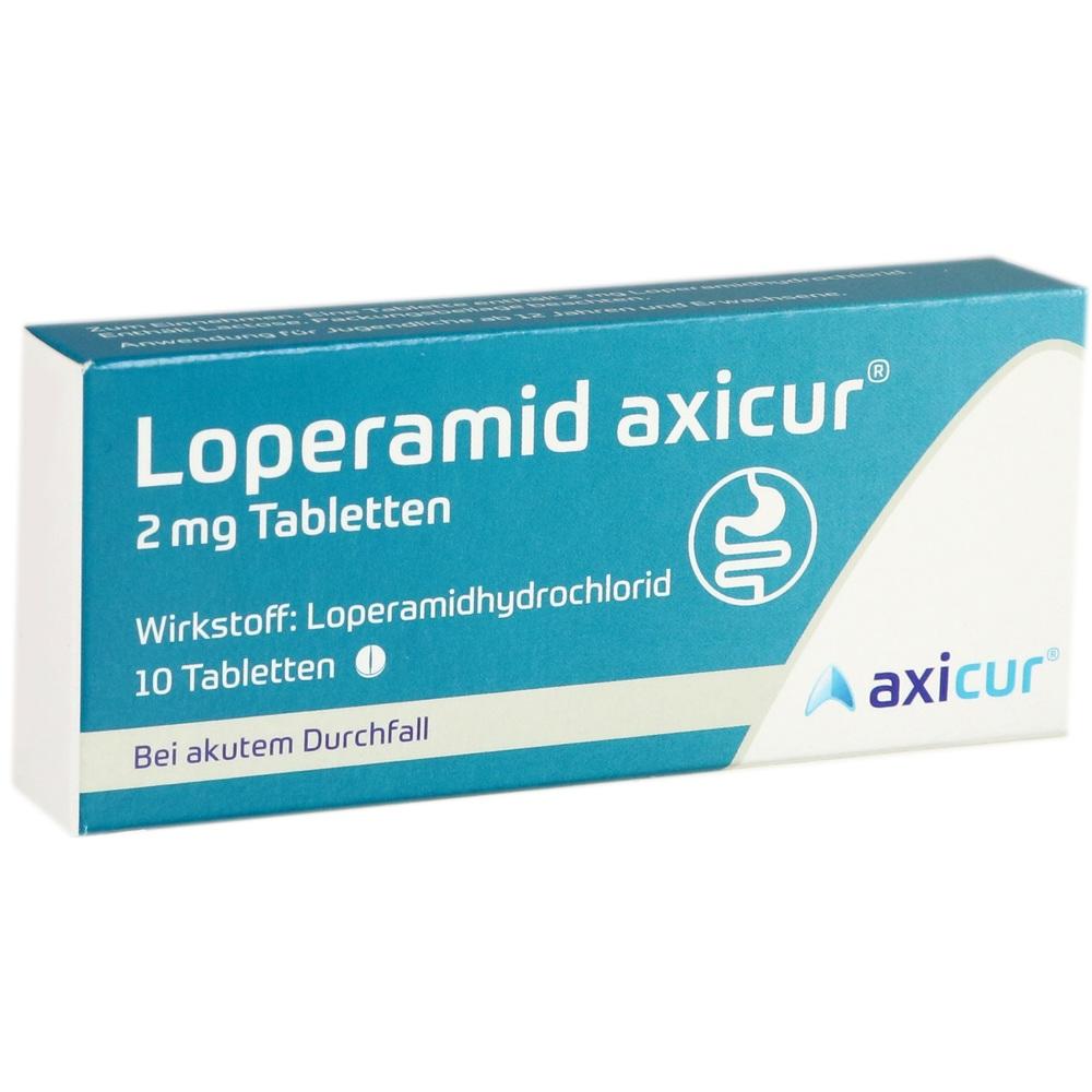 Loperamid axicur 2 mg