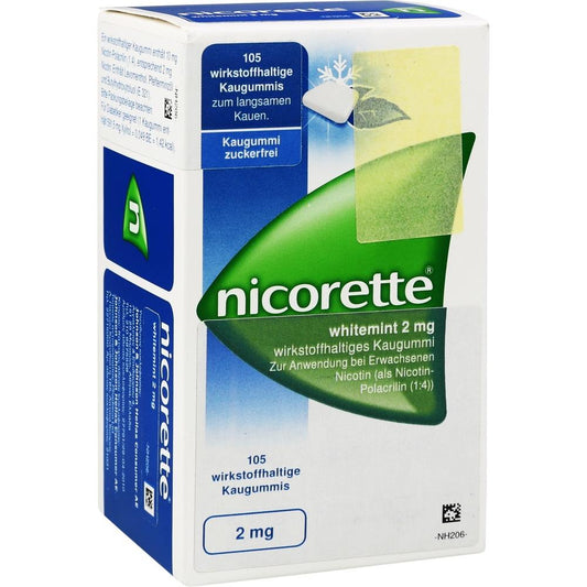 Nicorette 2 mg whitemint